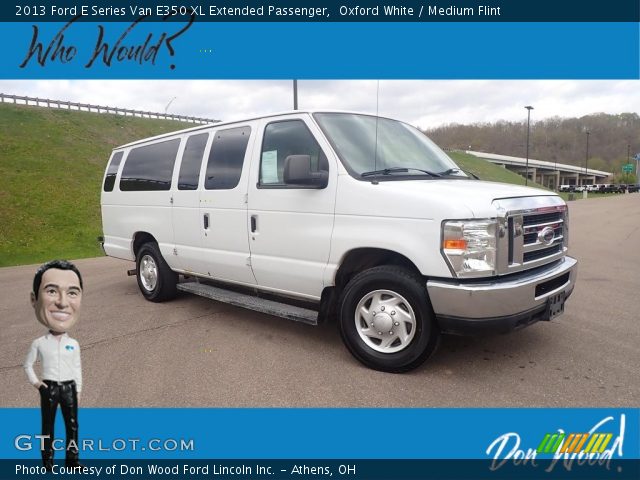 2013 Ford E Series Van E350 XL Extended Passenger in Oxford White