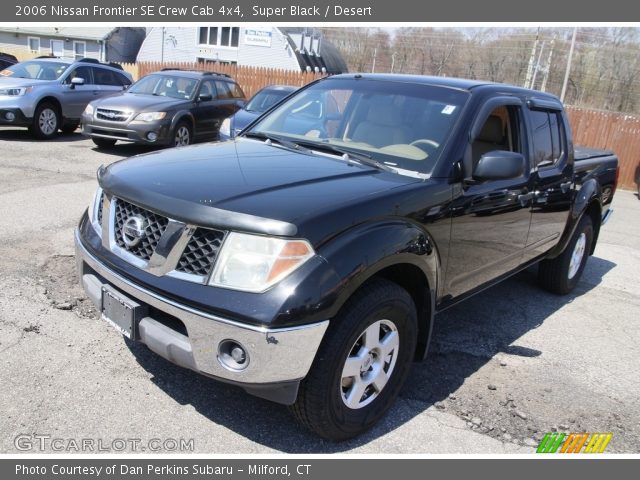 2006 Nissan Frontier SE Crew Cab 4x4 in Super Black