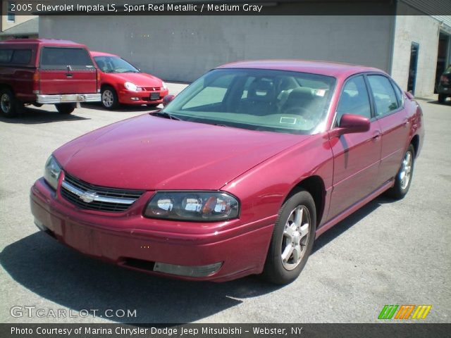 2005 Chevrolet Impala LS in Sport Red Metallic