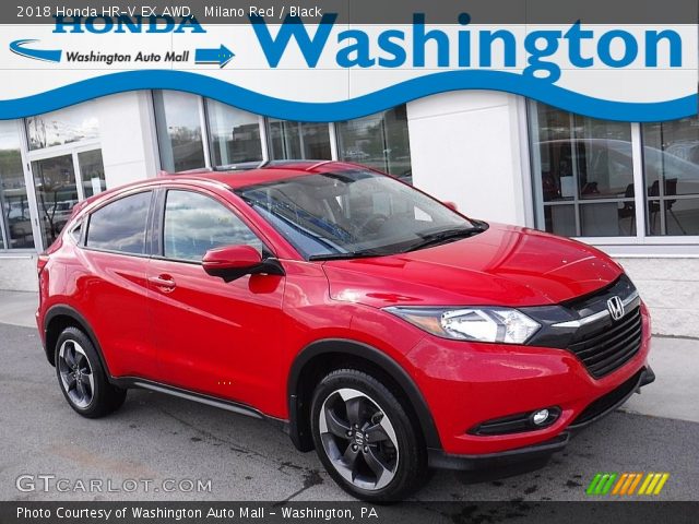 2018 Honda HR-V EX AWD in Milano Red