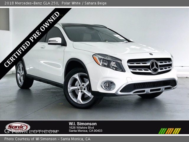 2018 Mercedes-Benz GLA 250 in Polar White