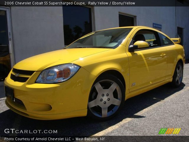 2006 Chevrolet Cobalt SS Supercharged Coupe in Rally Yellow