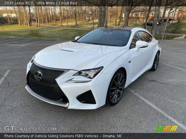 2015 Lexus RC F in Ultra White