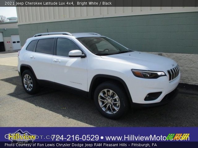 2021 Jeep Cherokee Latitude Lux 4x4 in Bright White