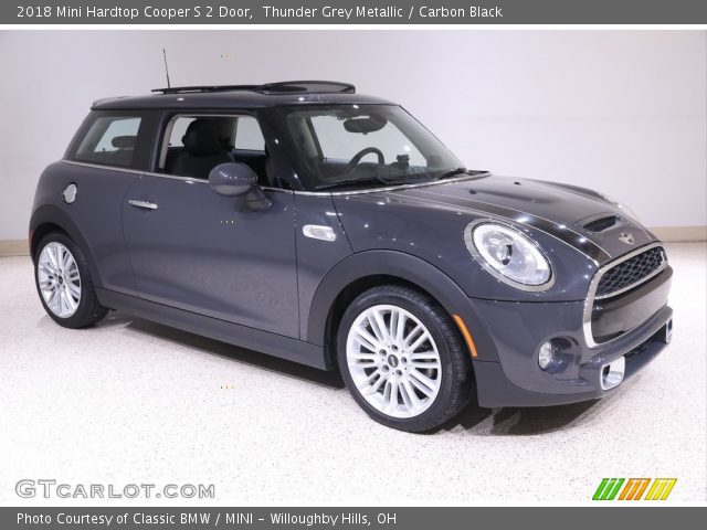 2018 Mini Hardtop Cooper S 2 Door in Thunder Grey Metallic