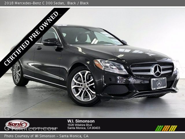 2018 Mercedes-Benz C 300 Sedan in Black