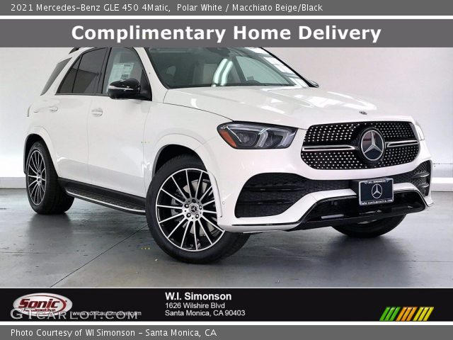 2021 Mercedes-Benz GLE 450 4Matic in Polar White