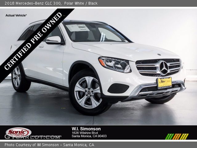 2018 Mercedes-Benz GLC 300 in Polar White