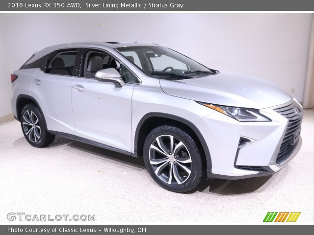 2016 Lexus RX 350 AWD in Silver Lining Metallic