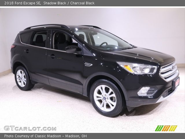 2018 Ford Escape SE in Shadow Black