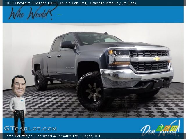 2019 Chevrolet Silverado LD LT Double Cab 4x4 in Graphite Metallic