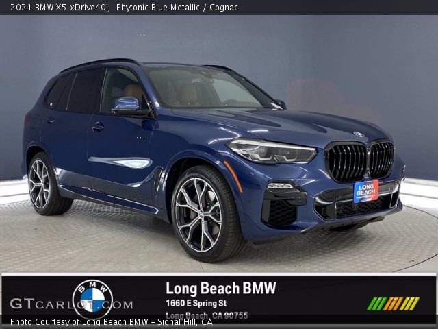 2021 BMW X5 xDrive40i in Phytonic Blue Metallic