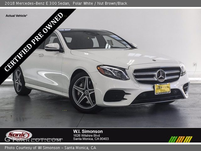 2018 Mercedes-Benz E 300 Sedan in Polar White