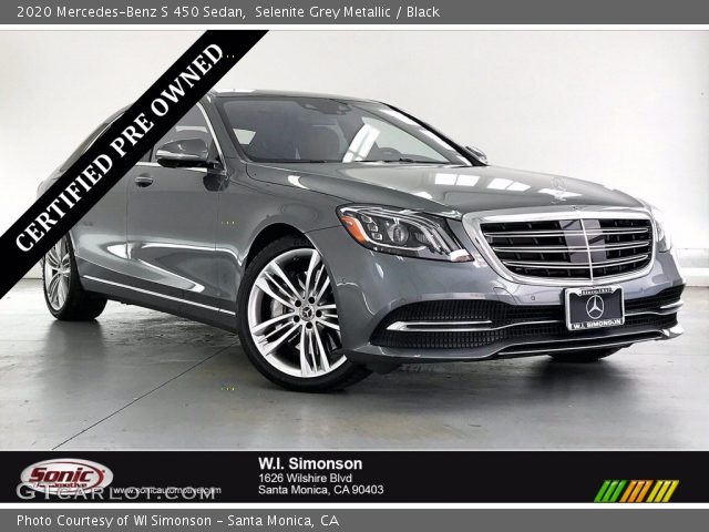 2020 Mercedes-Benz S 450 Sedan in Selenite Grey Metallic