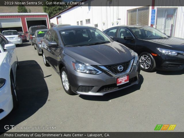 2019 Nissan Sentra SV in Gun Metallic