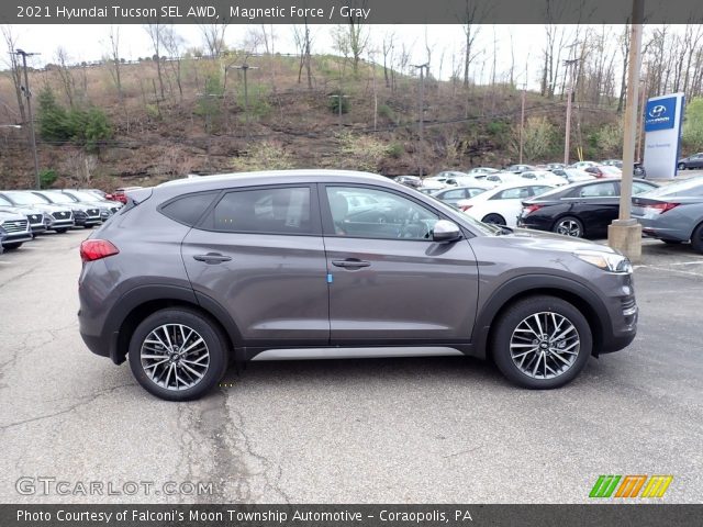 2021 Hyundai Tucson SEL AWD in Magnetic Force