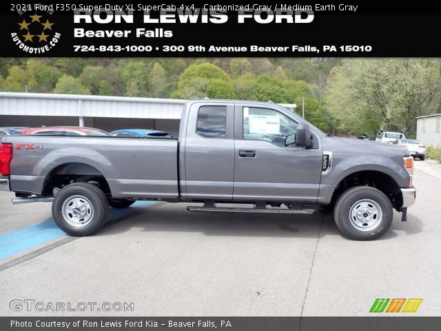 2021 Ford F350 Super Duty XL SuperCab 4x4 in Carbonized Gray