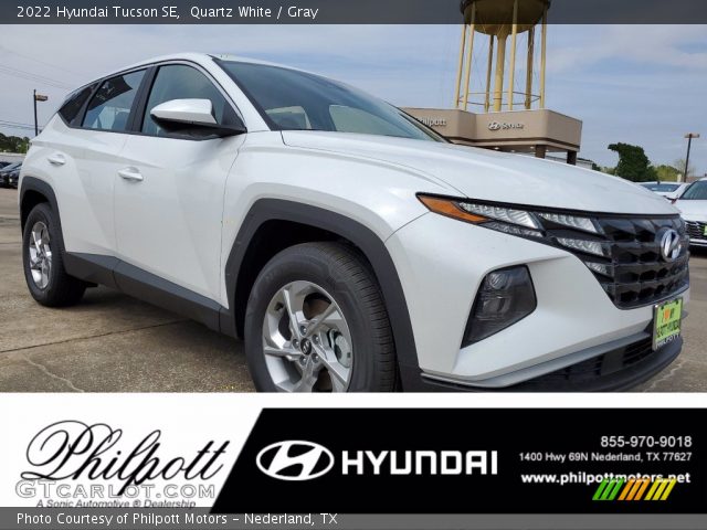 2022 Hyundai Tucson SE in Quartz White
