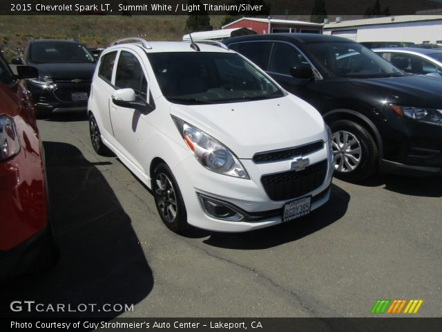 2015 Chevrolet Spark LT in Summit White