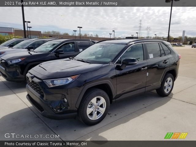 2021 Toyota RAV4 XLE AWD in Midnight Black Metallic