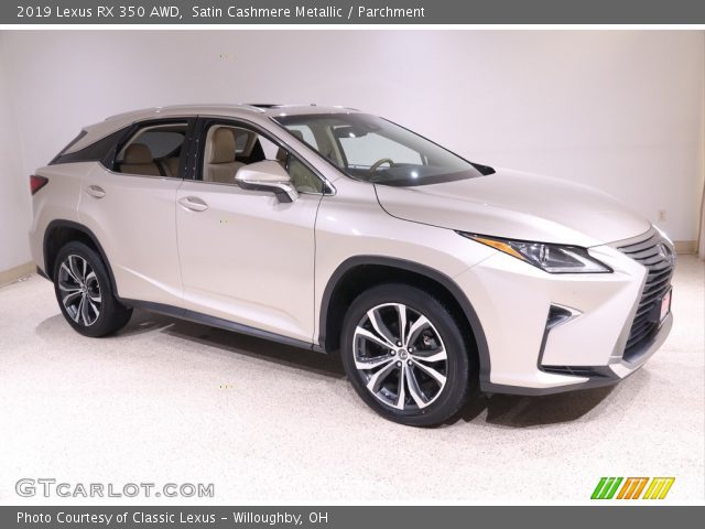 2019 Lexus RX 350 AWD in Satin Cashmere Metallic