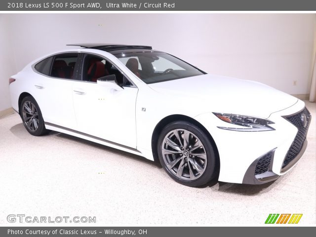 2018 Lexus LS 500 F Sport AWD in Ultra White