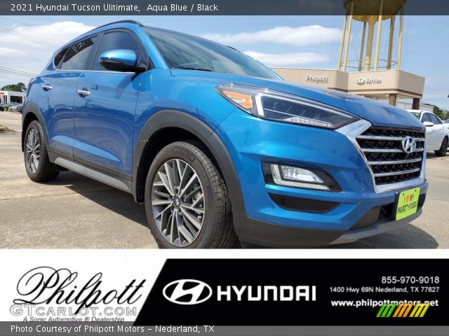 2021 Hyundai Tucson Ulitimate in Aqua Blue