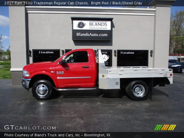 2017 Ram 3500 Tradesman Regular Cab Chassis in Bright Red