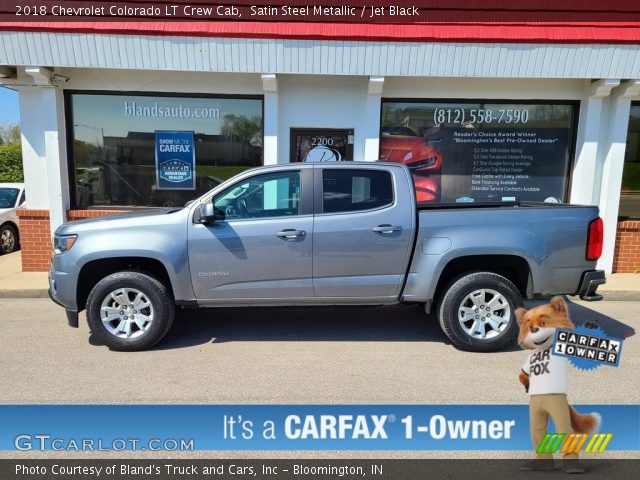 2018 Chevrolet Colorado LT Crew Cab in Satin Steel Metallic