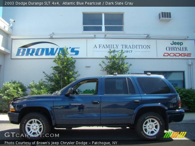 2003 Dodge Durango SLT 4x4 in Atlantic Blue Pearlcoat