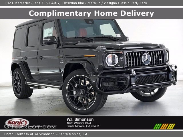 2021 Mercedes-Benz G 63 AMG in Obsidian Black Metallic