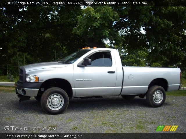 2003 Dodge Ram 2500 ST Regular Cab 4x4 in Bright Silver Metallic