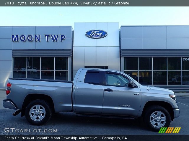 2018 Toyota Tundra SR5 Double Cab 4x4 in Silver Sky Metallic