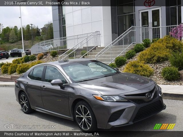 2018 Toyota Camry SE in Predawn Gray Mica