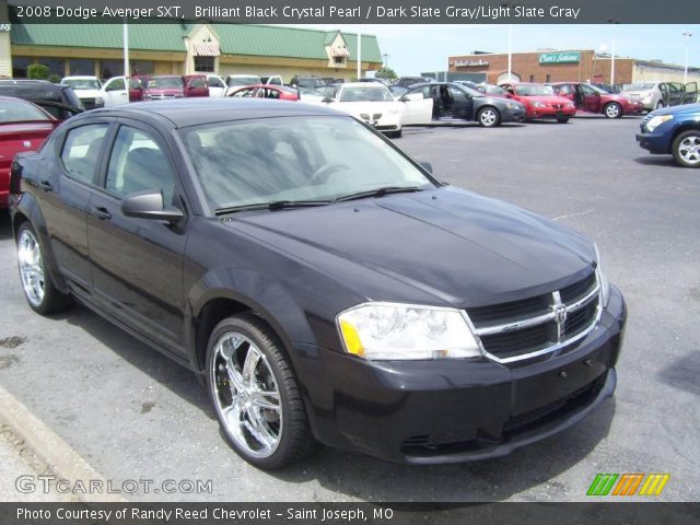 2008 Dodge Avenger SXT in Brilliant Black Crystal Pearl