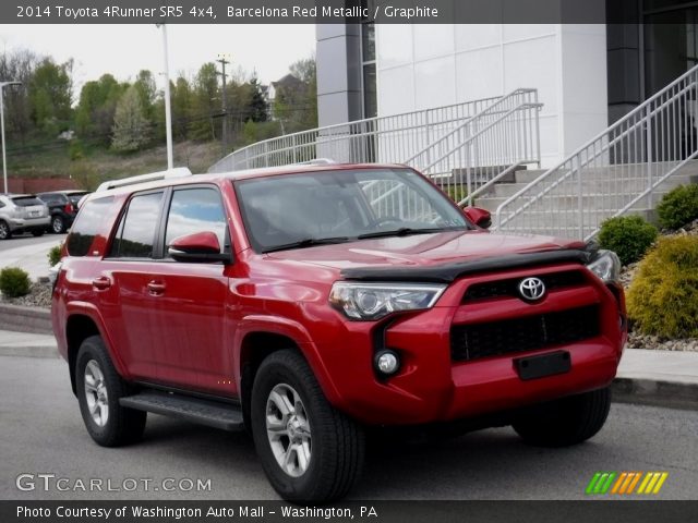 2014 Toyota 4Runner SR5 4x4 in Barcelona Red Metallic