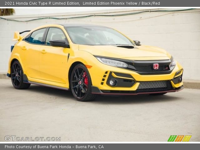 2021 Honda Civic Type R Limited Edition in Limited Edition Phoenix Yellow