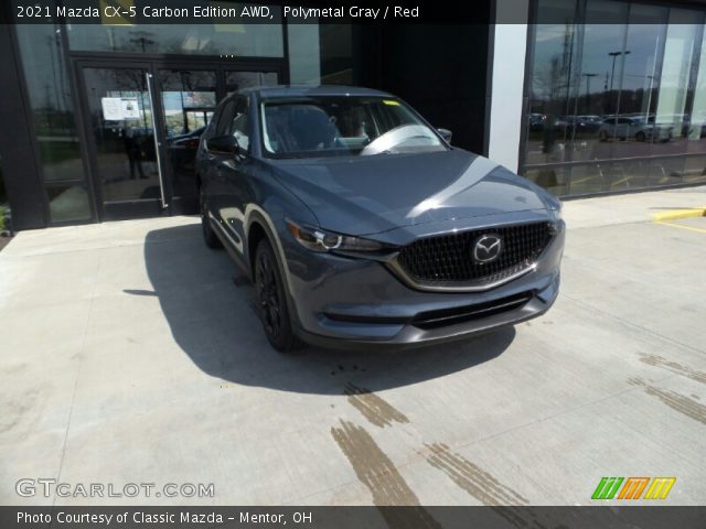 2021 Mazda CX-5 Carbon Edition AWD in Polymetal Gray