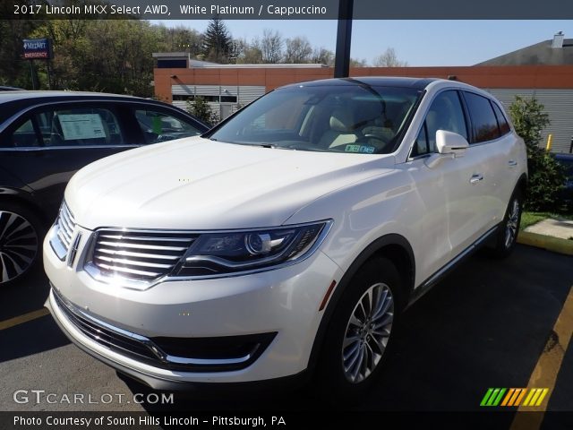 2017 Lincoln MKX Select AWD in White Platinum