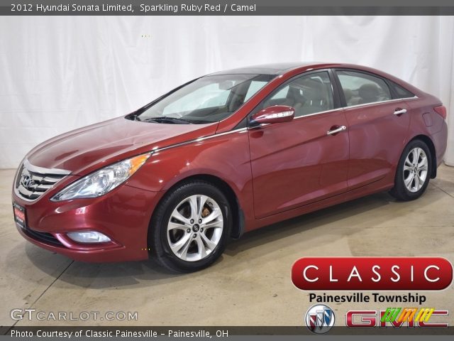 2012 Hyundai Sonata Limited in Sparkling Ruby Red