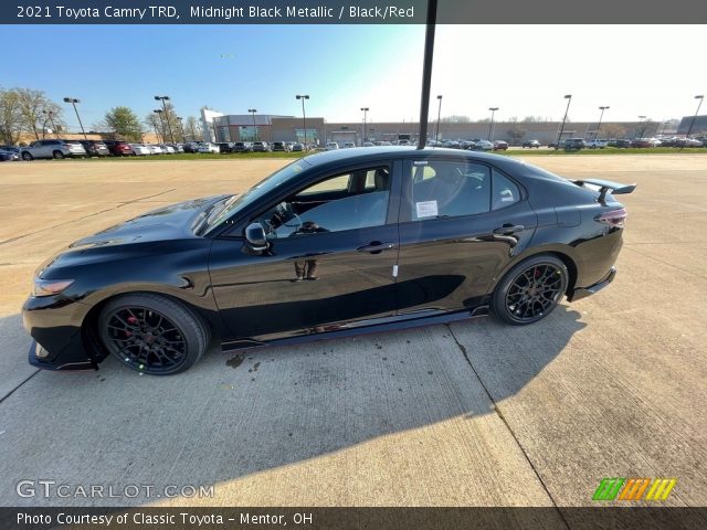 2021 Toyota Camry TRD in Midnight Black Metallic