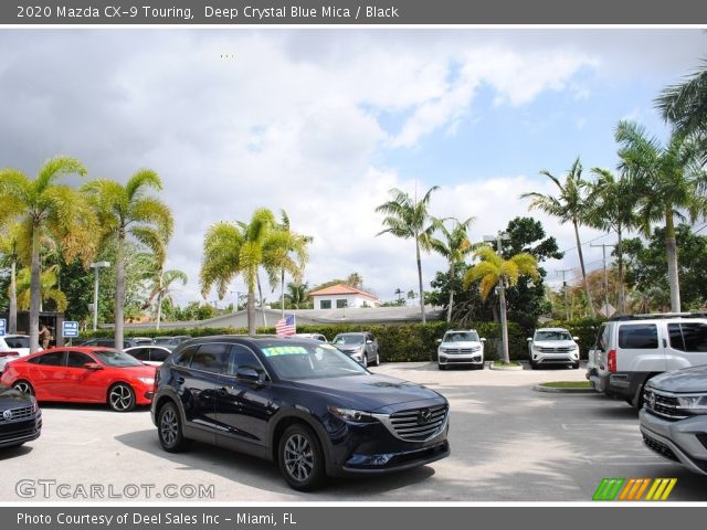 2020 Mazda CX-9 Touring in Deep Crystal Blue Mica