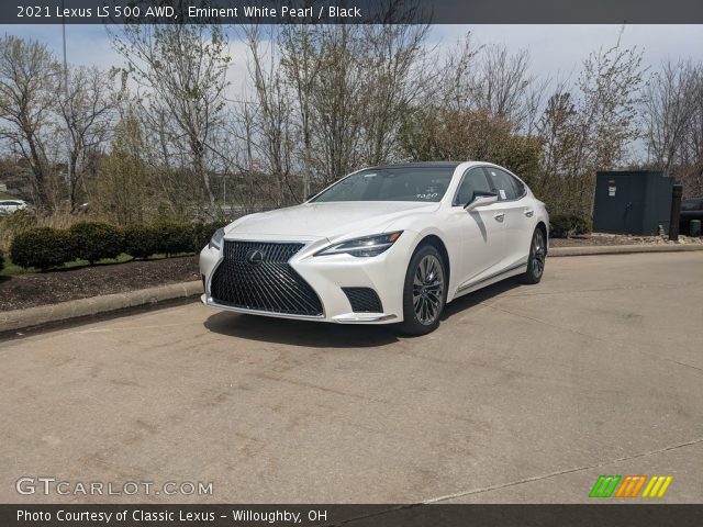 2021 Lexus LS 500 AWD in Eminent White Pearl
