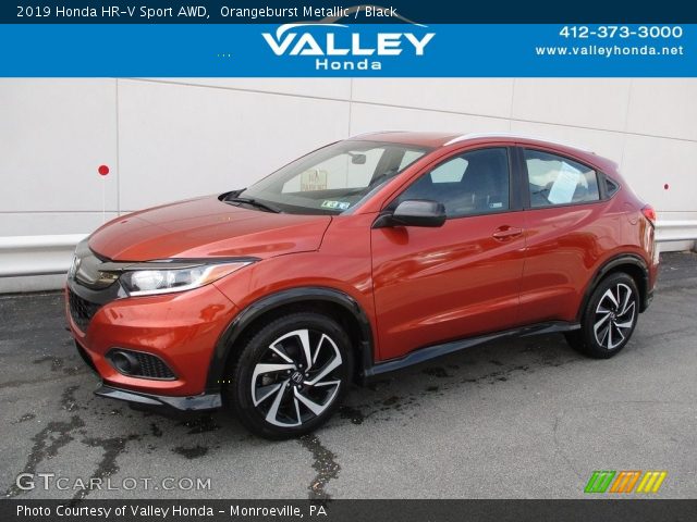 2019 Honda HR-V Sport AWD in Orangeburst Metallic