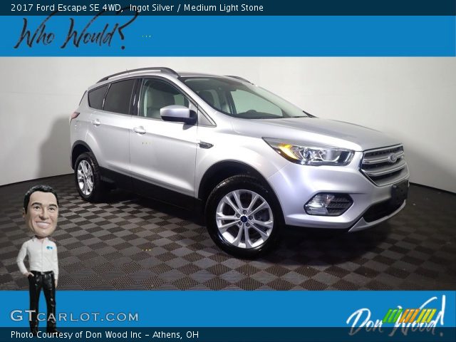 2017 Ford Escape SE 4WD in Ingot Silver