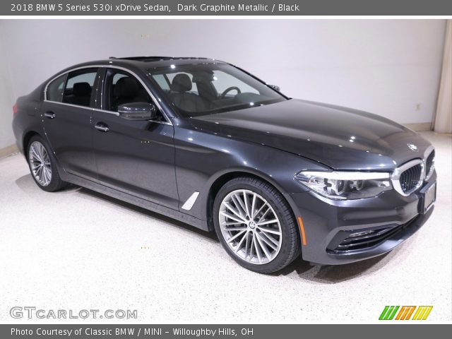 2018 BMW 5 Series 530i xDrive Sedan in Dark Graphite Metallic