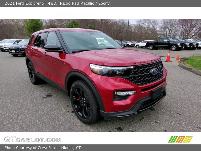 2021 Ford Explorer ST 4WD in Rapid Red Metallic