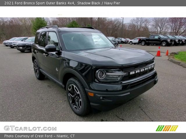 2021 Ford Bronco Sport Outer Banks 4x4 in Shadow Black