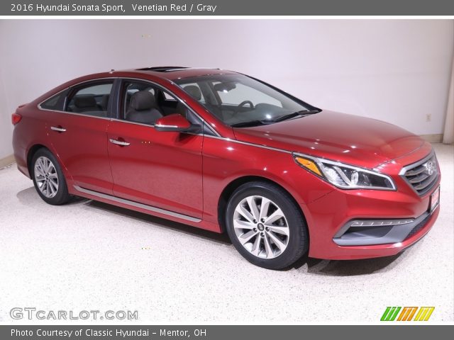 2016 Hyundai Sonata Sport in Venetian Red