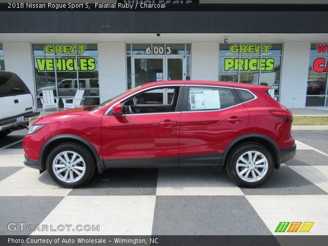 2018 Nissan Rogue Sport S in Palatial Ruby